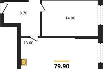 Фото №1: 2-комнатная квартира 79 м² - Краснодар, мкр. Прикубанский внутригородской округ, 