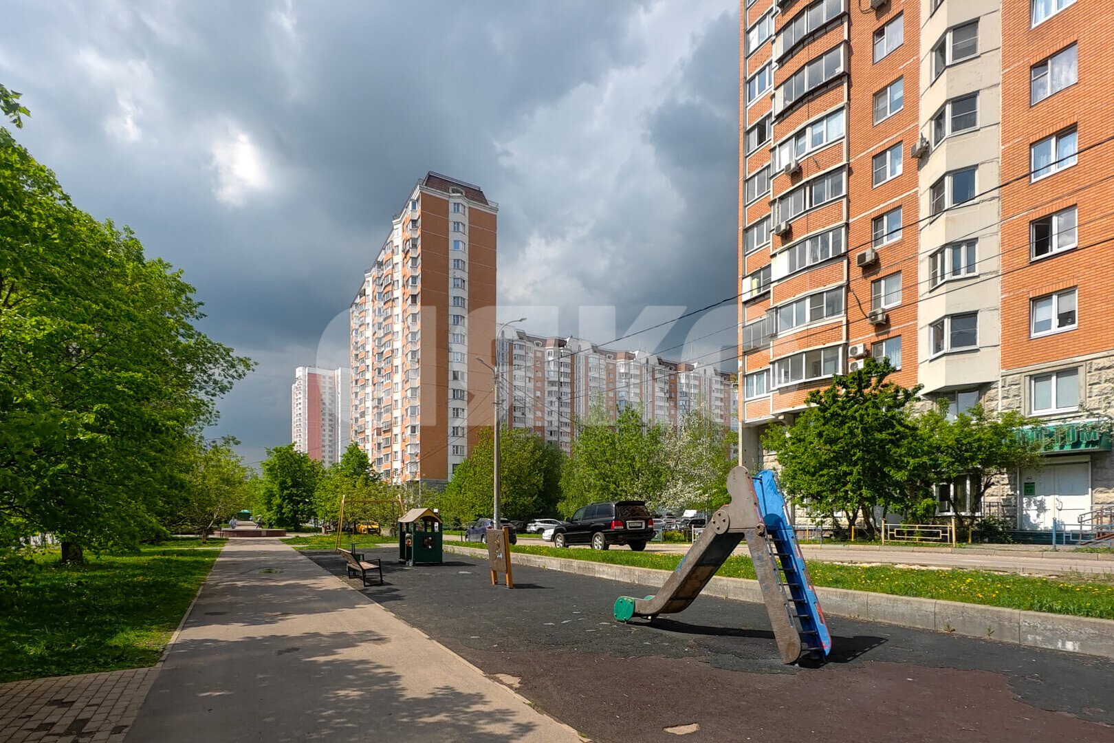 Фото №30: 2-комнатная квартира <span class="whitespace-nowrap">60 м²</span>, <span class="whitespace-nowrap">12/17 эт.</span> - Химки, Новокуркино, мкр. 8-й, ул. Марии Рубцовой, 3