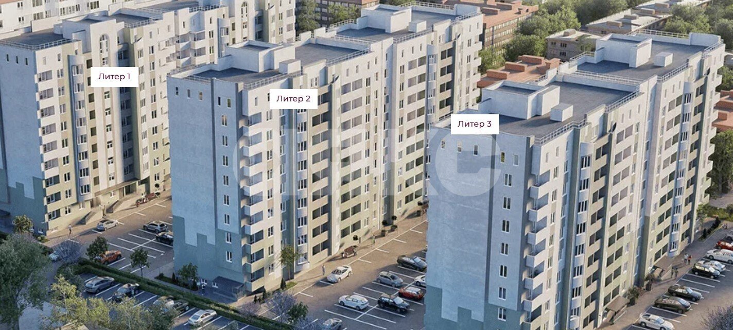 Фото №2: 1-комнатная квартира 36 м² - Краснодар, Прикубанский внутригородской округ, ЖК Вдохновение, мкр. Музыкальный, ул. имени Сергея Есенина, 108лит1