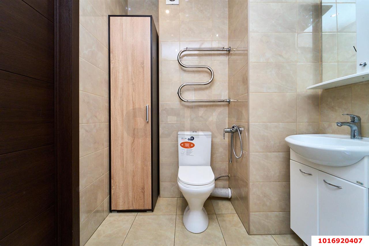 Фото №13: 1-комнатная квартира <span class="whitespace-nowrap">43 м²</span>, <span class="whitespace-nowrap">6/16 эт.</span> - Краснодар, Центральный внутригородской округ, ЖК Одесский, мкр. Центральный, ул. Коммунаров, 270