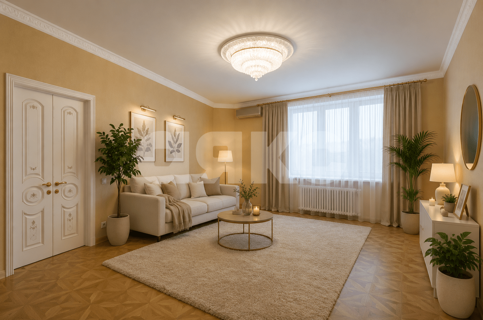 Фото №4: 3-комнатная квартира <span class="whitespace-nowrap">147 м²</span>, <span class="whitespace-nowrap">3/24 эт.</span> - Реутов, мкр. 6А, ул. Реутовских Ополченцев, 6