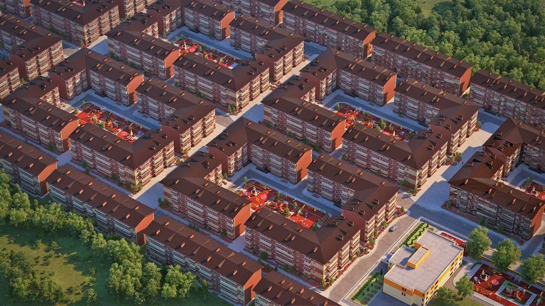 Фото №2: 1-комнатная квартира 26 м² - Яблоновский, мкр. ЖК Дарград, ул. Тургеневское Шоссе, 33/4к47
