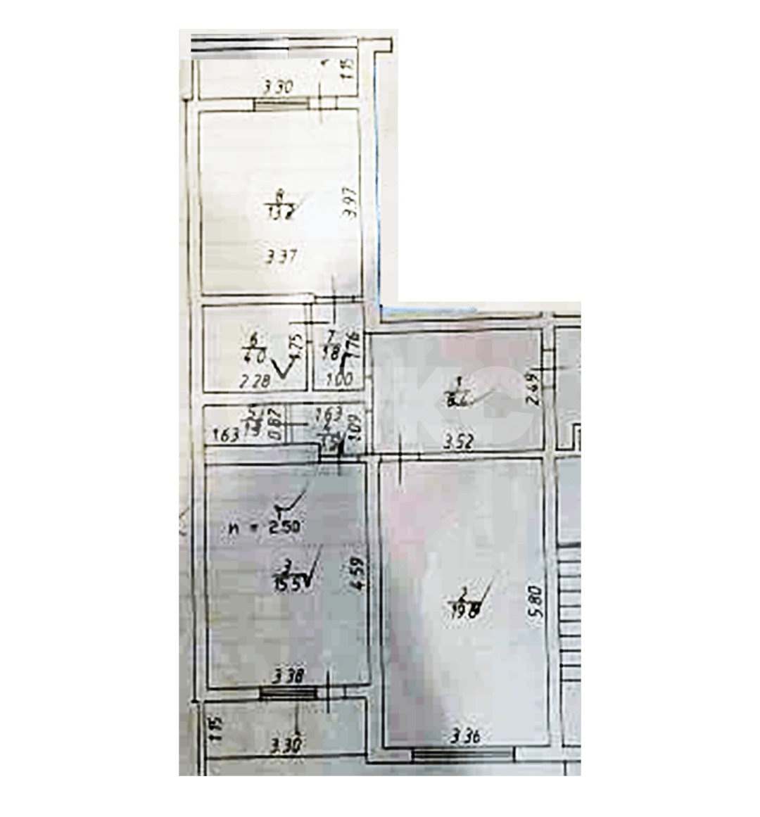 Фото №25: 2-комнатная квартира 70 м² - Новороссийск, Приморский, мкр. 13-й, ул. Тобольская, 7А