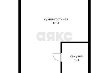 Фото №1: Комната <span class="whitespace-nowrap">17 м²</span>, <span class="whitespace-nowrap">4/5 эт.</span> - Краснодар, мкр. 9-й километр, ул. Циолковского, 18