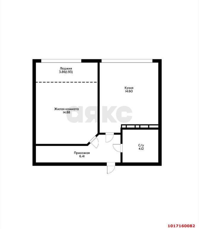 Фото №12: 1-комнатная квартира 41 м² - Краснодар, Центральный внутригородской округ, мкр. Черёмушки, ул. Обрывная
