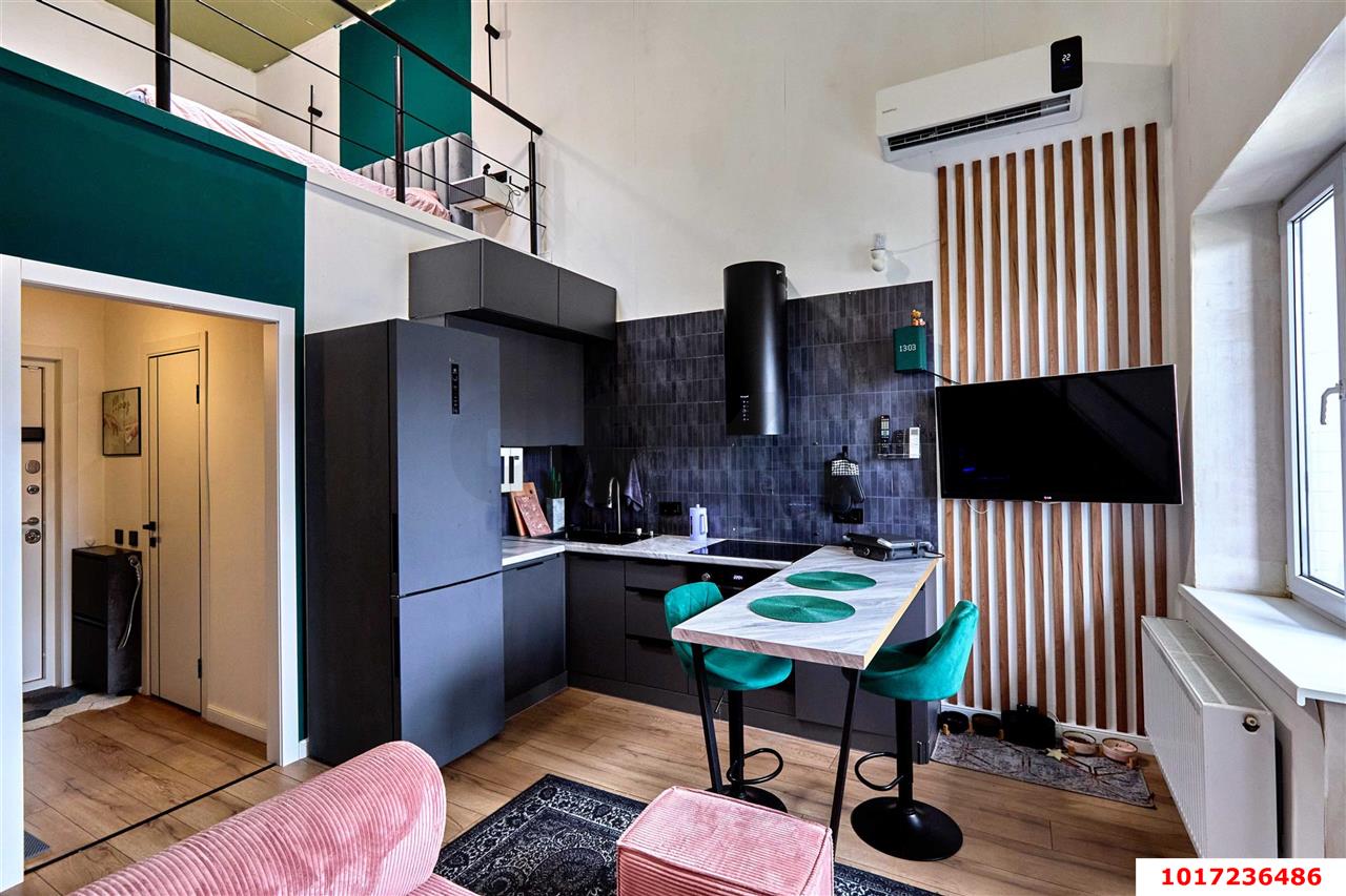 Фото №5: Студия <span class="whitespace-nowrap">42 м²</span>, <span class="whitespace-nowrap">3/3 эт.</span> - Краснодар, Прикубанский внутригородской округ, мкр. ЖК Британия-2, ул. Измаильская, 82к1
