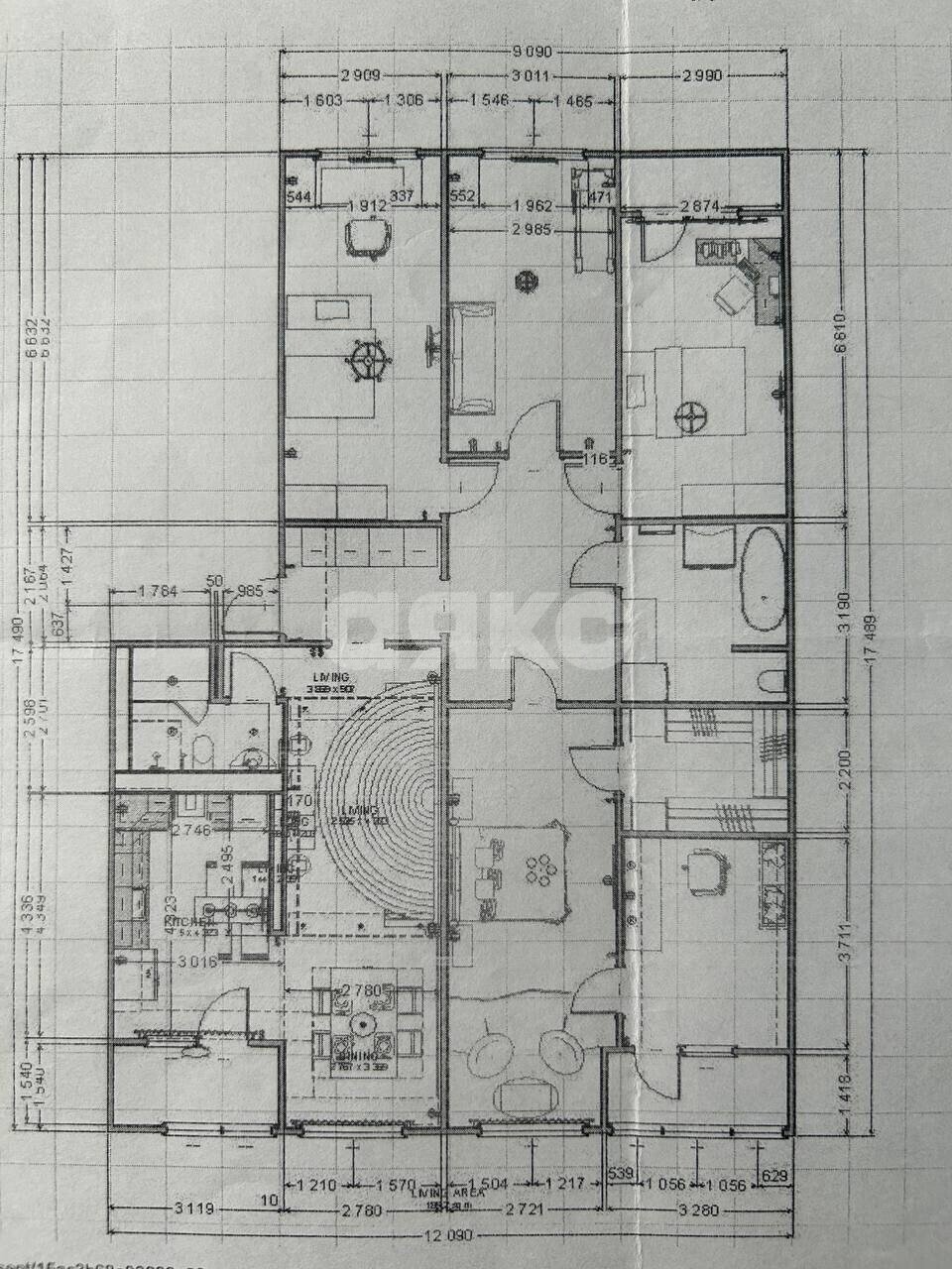 Фото №32: 5+-комнатная квартира 177 м² - Липецк, Советский округ, Университетский, мкр. ЖК Виктория, ул. С.С. Бехтеева, 5
