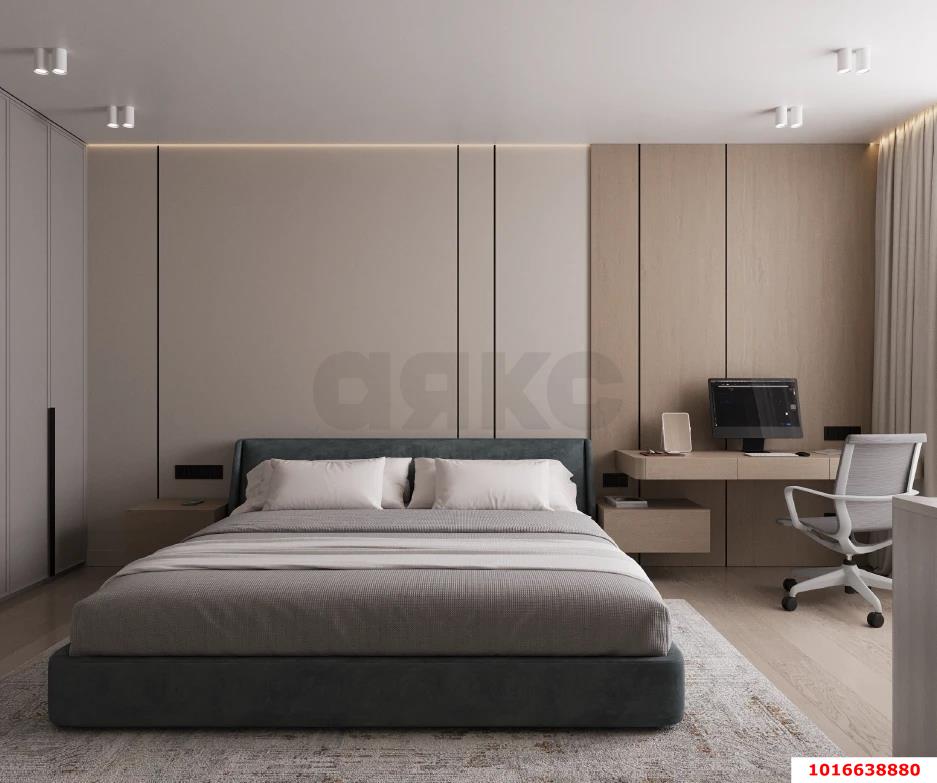Фото №4: 2-комнатная квартира 64 м² - Краснодар, Центральный внутригородской округ, мкр. Черёмушки, ул. Обрывная, 132/1к3