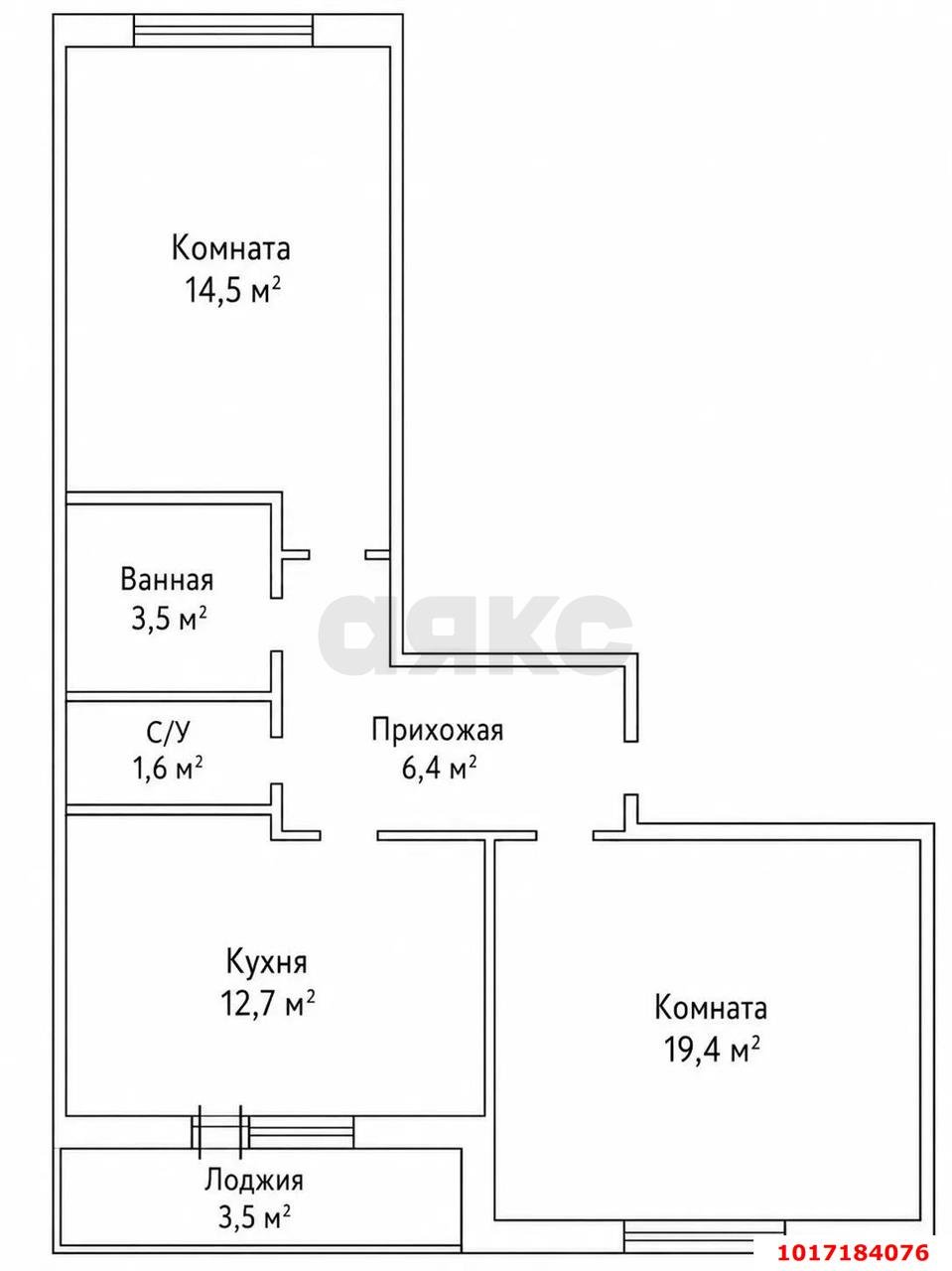 Фото №17: 2-комнатная квартира 58 м² - Краснодар, Прикубанский внутригородской округ, Панорама, мкр. ЖК Перспектива, ул. Героев-Разведчиков, 8к3