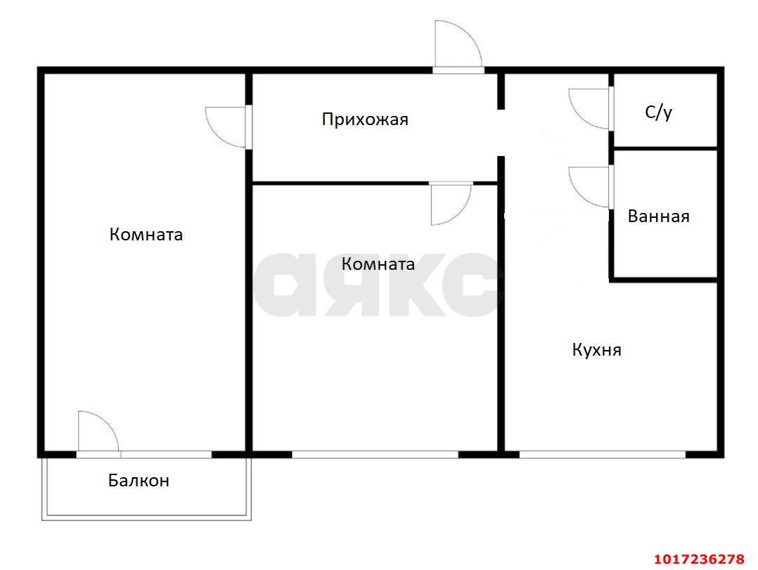 Фото №8: 2-комнатная квартира 47 м² - Краснодар, Прикубанский внутригородской округ, мкр. Фестивальный, ул. Гагарина, 89