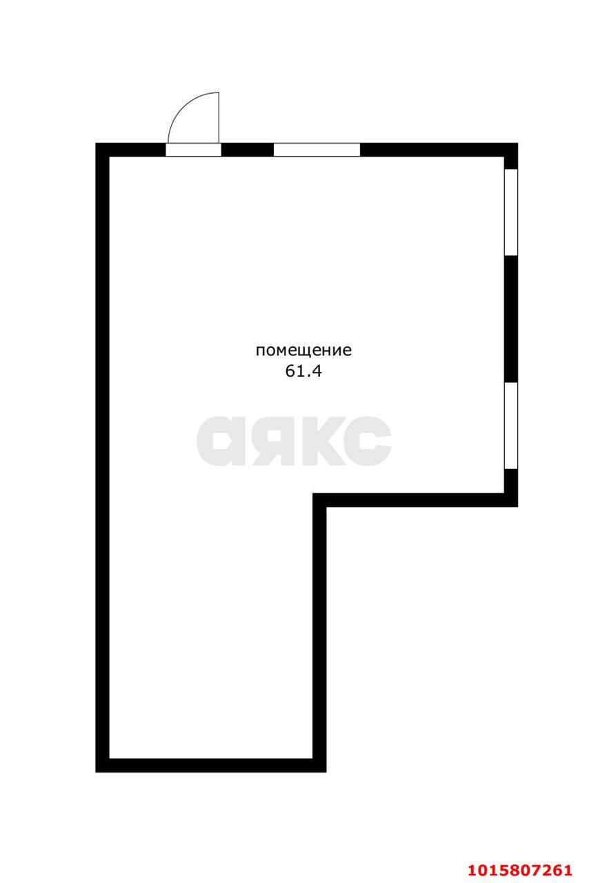 Фото №5: Офисное помещение 61 м² - Краснодар, Прикубанский внутригородской округ, мкр. Музыкальный, ул. имени Мусоргского М.П., 1/4