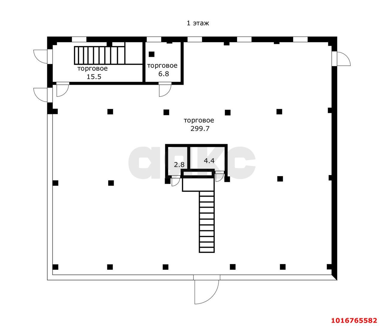 Фото №2: Торговое помещение 1070 м² - Белореченск, ул. Ленина, 86К