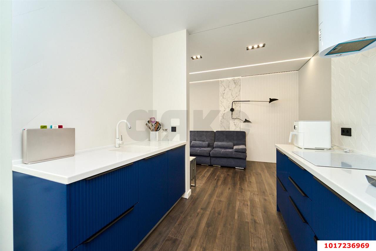 Фото №3: 3-комнатная квартира <span class="whitespace-nowrap">90 м²</span>, <span class="whitespace-nowrap">4/26 эт.</span> - Краснодар, Прикубанский внутригородской округ, Фестивальный, мкр. ЖК На Высоте, ул. Каляева, 263/4к2