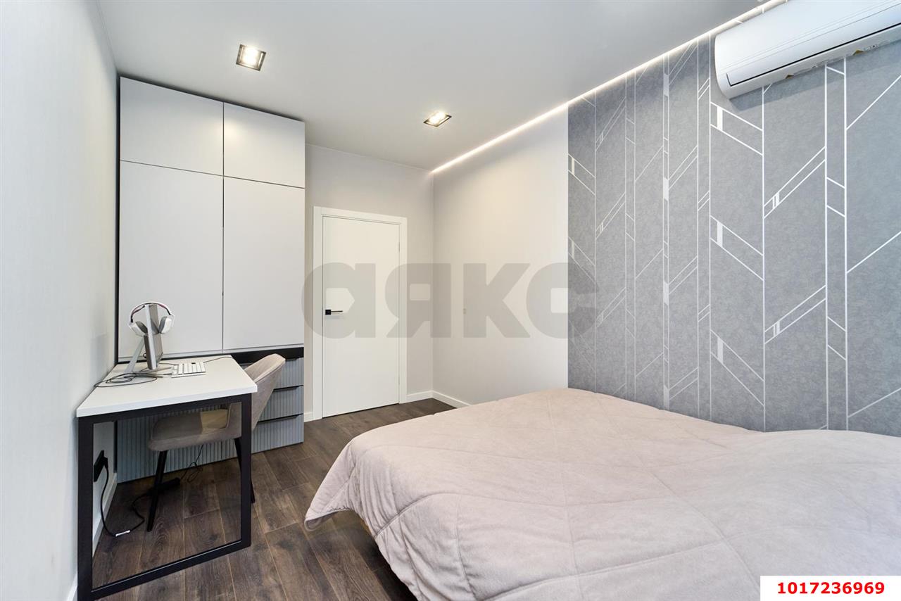 Фото №12: 3-комнатная квартира <span class="whitespace-nowrap">90 м²</span>, <span class="whitespace-nowrap">4/26 эт.</span> - Краснодар, Прикубанский внутригородской округ, Фестивальный, мкр. ЖК На Высоте, ул. Каляева, 263/4к2