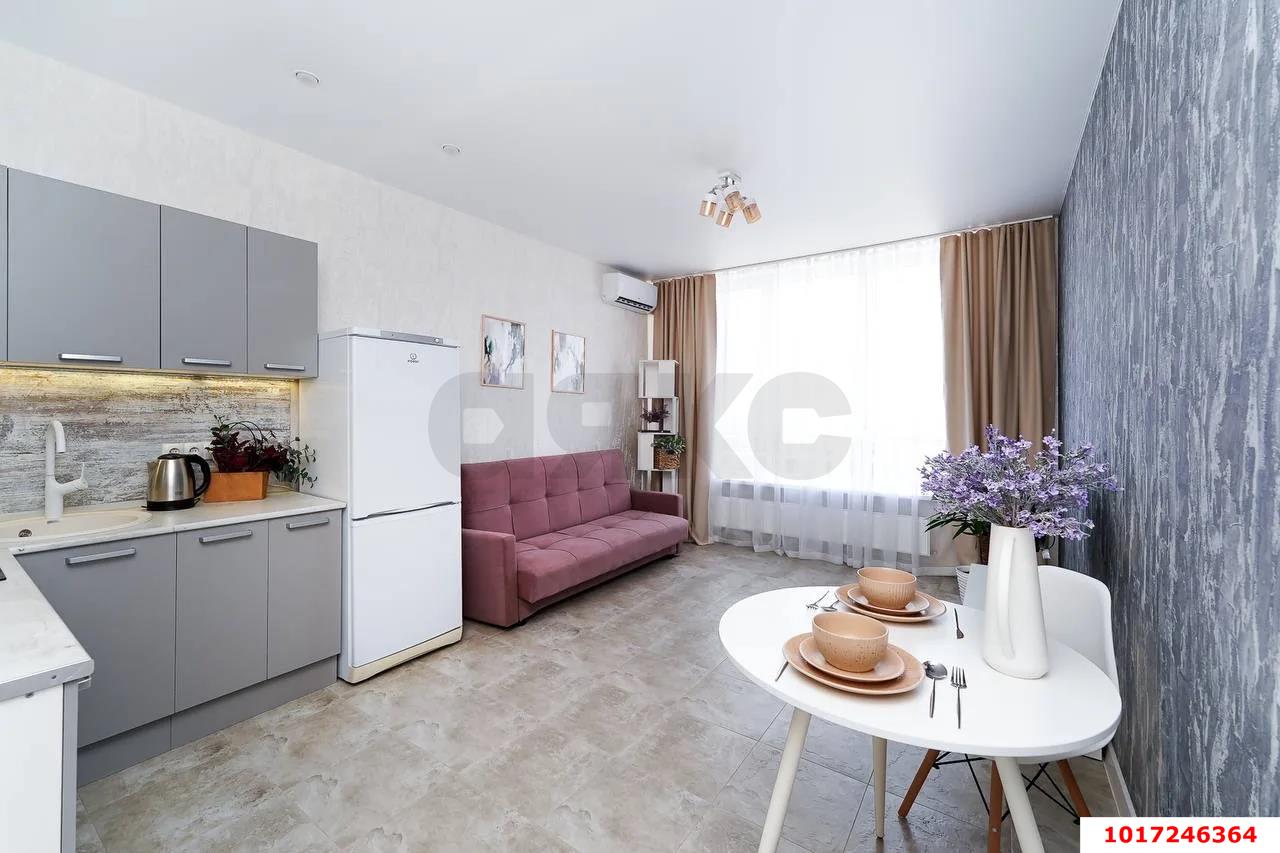 Фото №1: 1-комнатная квартира 40 м² - Краснодар, Центральный внутригородской округ, мкр. Черёмушки, ул. Обрывная, 132/1