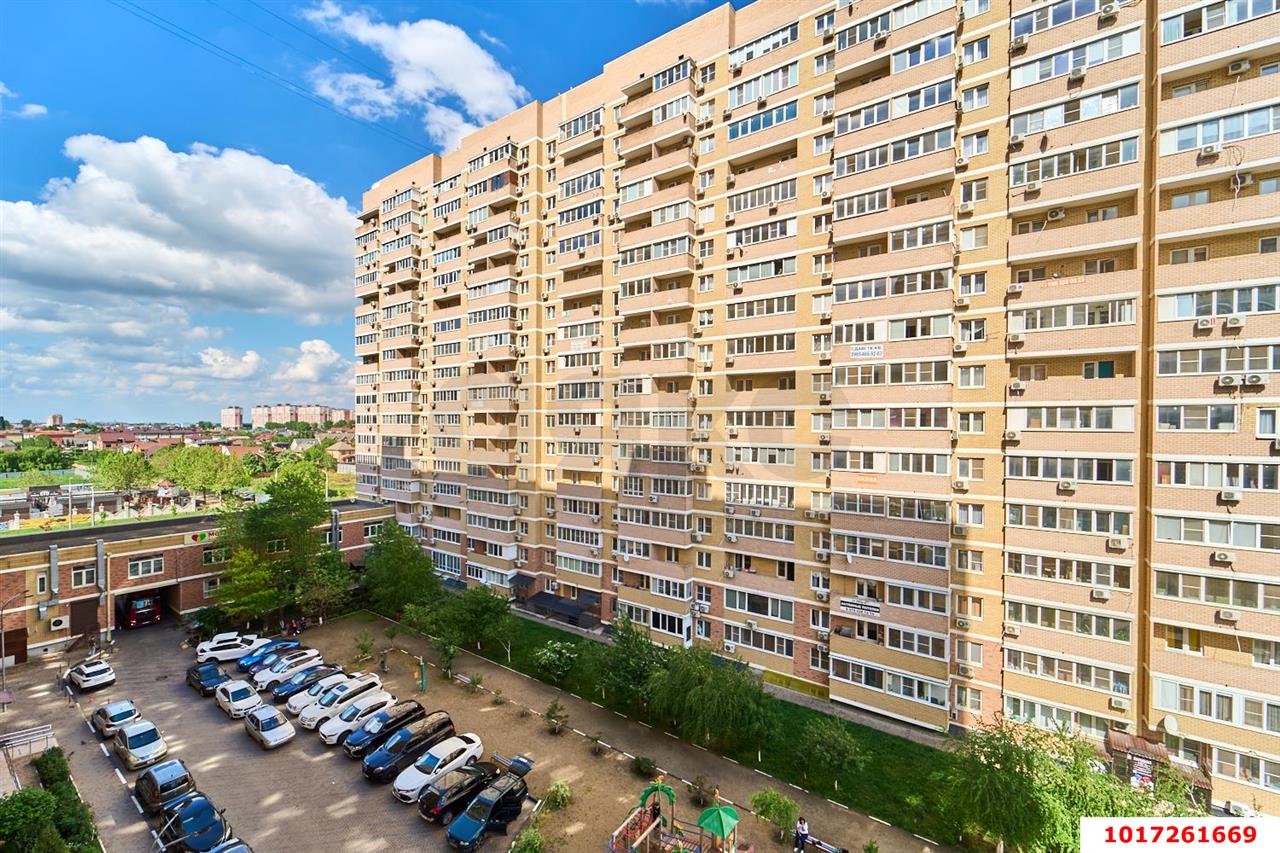Фото №9: 1-комнатная квартира <span class="whitespace-nowrap">34 м²</span>, <span class="whitespace-nowrap">7/17 эт.</span> - Краснодар, Прикубанский внутригородской округ, Музыкальный, мкр. ЖК Времена Года, ул. Евгении Жигуленко, 4