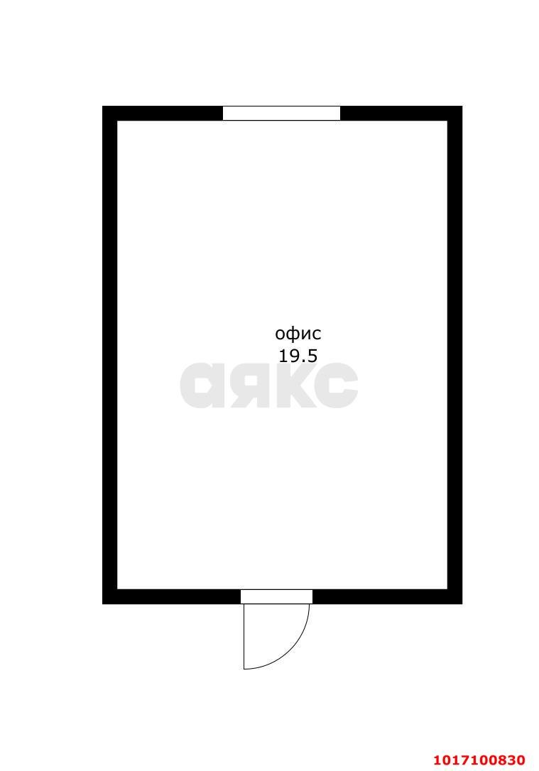 Фото №6: Офисное помещение <span class="whitespace-nowrap">19 м²</span>, <span class="whitespace-nowrap">16 эт.</span> - Краснодар, Центральный внутригородской округ, жилой комплекс имени Чехова, мкр. Дубинка, ул. Линейная, 21