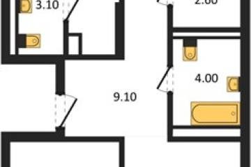 Фото №1: 3-комнатная квартира 81 м² - Краснодар, мкр. Прикубанский внутригородской округ,