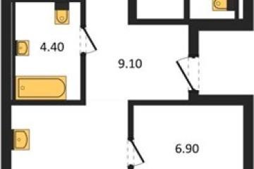 Фото №1: 3-комнатная квартира 81 м² - Краснодар, мкр. Прикубанский внутригородской округ,