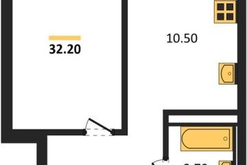 Фото №1: 1-комнатная квартира 32 м² - Краснодар, мкр. Прикубанский внутригородской округ,