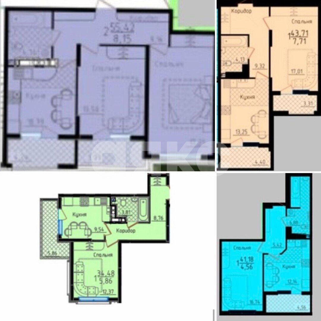 Фото №3: 1-комнатная квартира 34 м² - Геленджик, мкр. жилой комплекс Горизонт, ул. Туристическая, 4Гк4