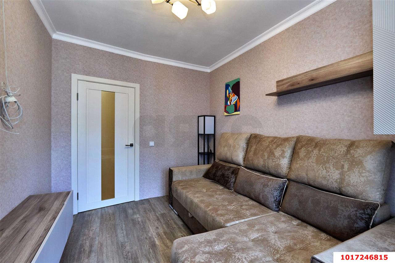 Фото №3: 1-комнатная квартира <span class="whitespace-nowrap">41 м²</span>, <span class="whitespace-nowrap">8/19 эт.</span> - Краснодар, Прикубанский внутригородской округ, мкр. жилой комплекс Новелла, ул. Питерская, 40к1