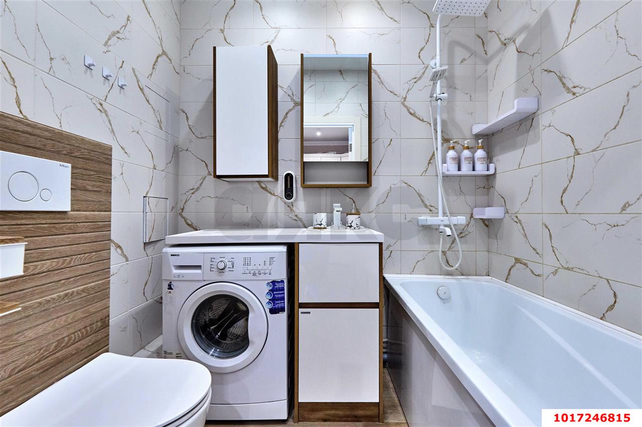 Фото №9: 1-комнатная квартира <span class="whitespace-nowrap">41 м²</span>, <span class="whitespace-nowrap">8/19 эт.</span> - Краснодар, Прикубанский внутригородской округ, мкр. жилой комплекс Новелла, ул. Питерская, 40к1