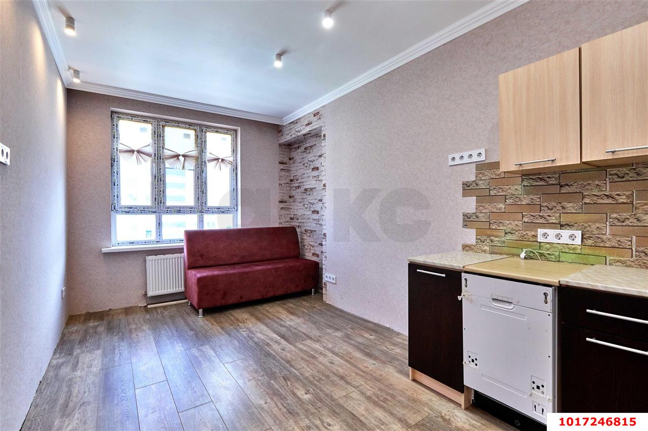 Фото №5: 1-комнатная квартира <span class="whitespace-nowrap">41 м²</span>, <span class="whitespace-nowrap">8/19 эт.</span> - Краснодар, Прикубанский внутригородской округ, мкр. жилой комплекс Новелла, ул. Питерская, 40к1