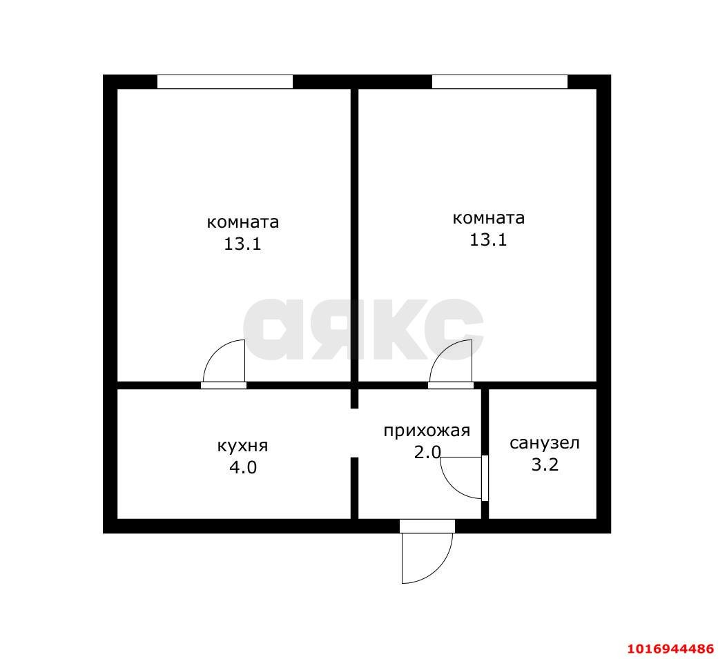 Фото №9: 2-комнатная квартира 35 м² - Краснодар, Карасунский внутригородской округ, мкр. Комсомольский, ул. Уральская, 115