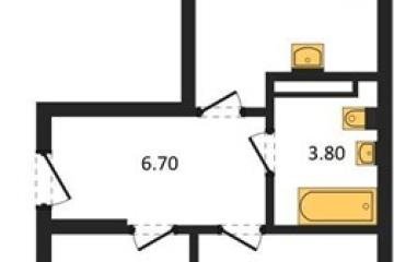 Фото №1: 2-комнатная квартира 60 м² - Краснодар, мкр. Прикубанский внутригородской округ, 