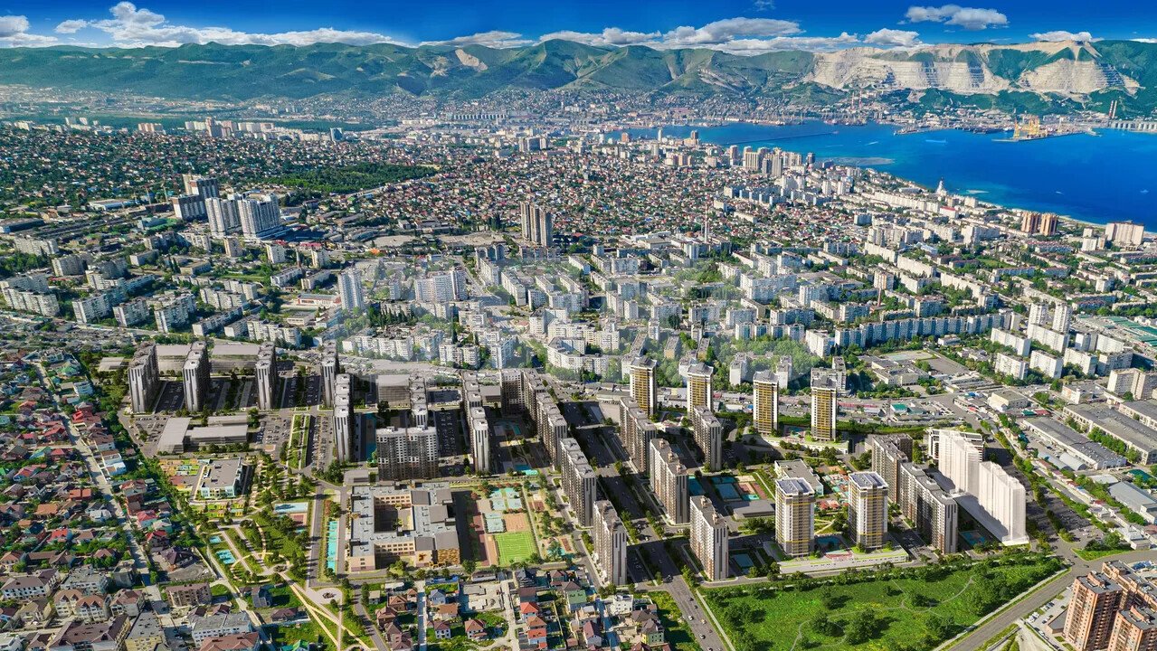 Фото №16: Студия 26 м² - Новороссийск, Южный, мкр. жилой комплекс Город у Моря, ул. имени Владимира Бута, 15к1