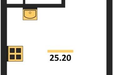 Фото №1: Студия 24 м² - Краснодар, мкр. Догма Парк, ул. Марины Цветаевой, 36