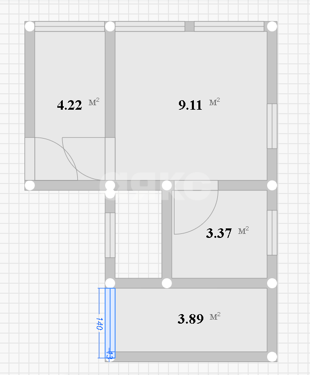 Фото №26: Дом 42 м² + 20 сот. - Дмитровцы, ул. Центральная, 80