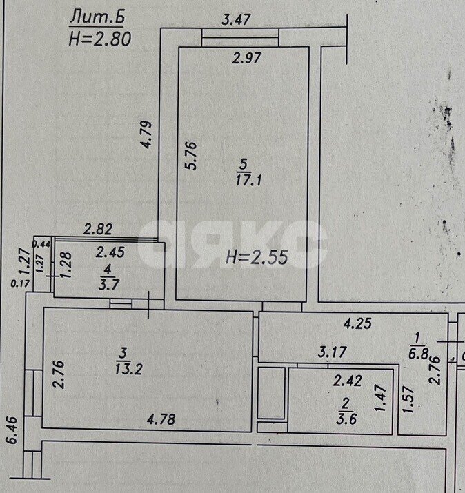Фото №24: 1-комнатная квартира 40 м² - Анапа, Парковый, мкр. жилой комплекс Парковый, ул. Парковая, 79к2