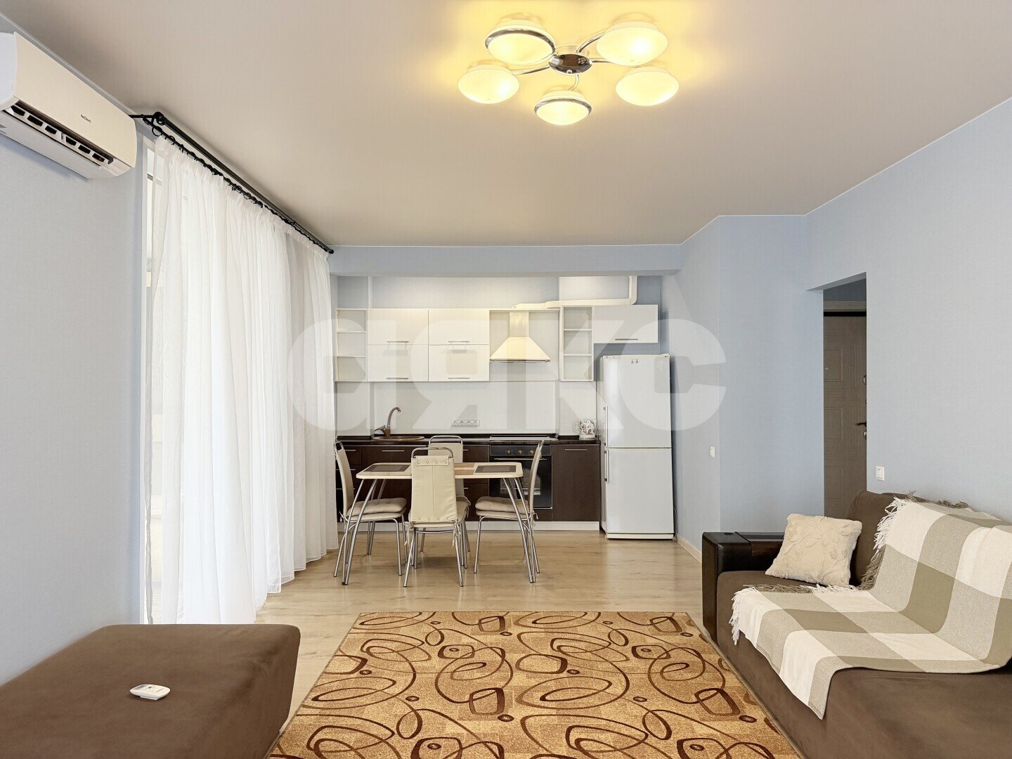Фото №6: 1-комнатная квартира <span class="whitespace-nowrap">59 м²</span>, <span class="whitespace-nowrap">9/9 эт.</span> - Анапа, мкр. ЖК Бельведер, ул. Таманская, 121к1