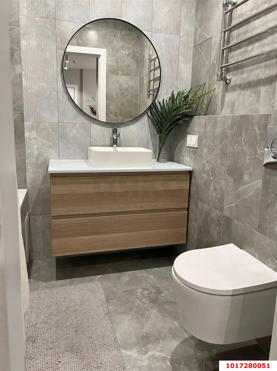 Фото №9: 1-комнатная квартира <span class="whitespace-nowrap">51 м²</span>, <span class="whitespace-nowrap">12/24 эт.</span> - Краснодар, Западный внутригородской округ, Фестивальный, мкр. ЖК Тургенев, ул. Дальняя, 8к2