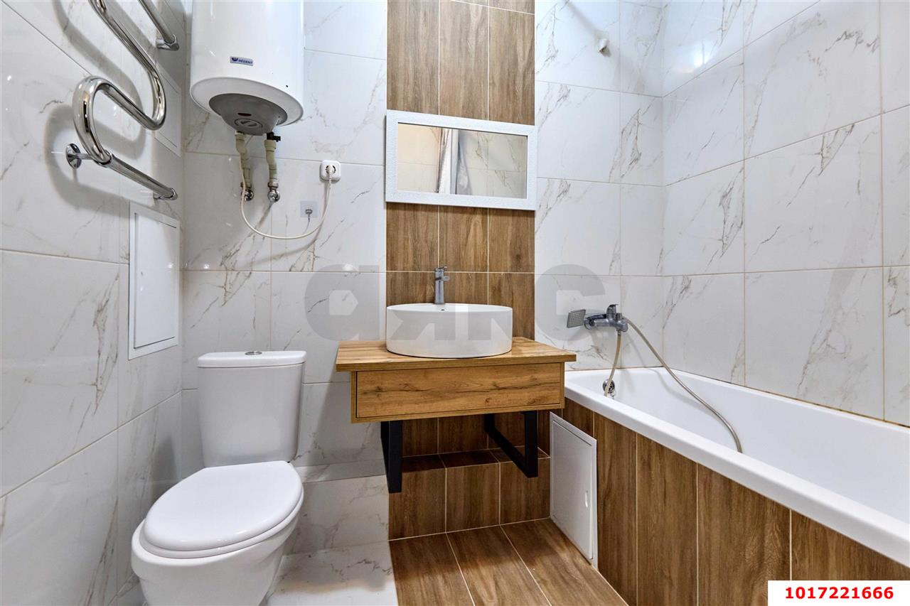 Фото №8: 1-комнатная квартира <span class="whitespace-nowrap">40 м²</span>, <span class="whitespace-nowrap">1/16 эт.</span> - Краснодар, Прикубанский внутригородской округ, ЖК Любимый Дом, мкр. имени Петра Метальникова, ул. Тополиная, 48