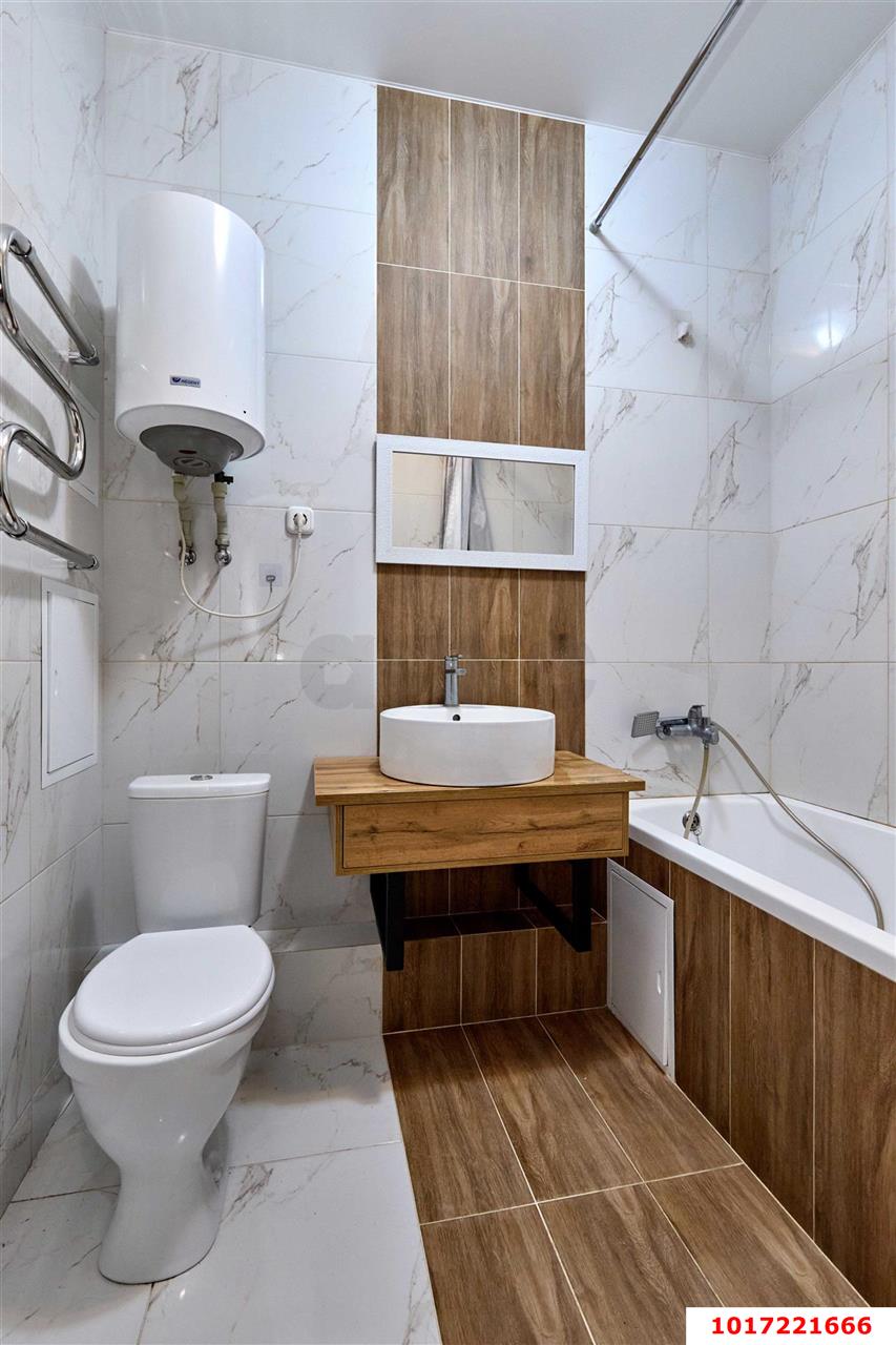 Фото №9: 1-комнатная квартира <span class="whitespace-nowrap">40 м²</span>, <span class="whitespace-nowrap">1/16 эт.</span> - Краснодар, Прикубанский внутригородской округ, ЖК Любимый Дом, мкр. имени Петра Метальникова, ул. Тополиная, 48