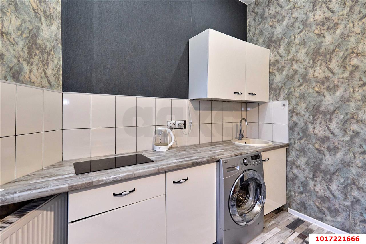Фото №7: 1-комнатная квартира <span class="whitespace-nowrap">40 м²</span>, <span class="whitespace-nowrap">1/16 эт.</span> - Краснодар, Прикубанский внутригородской округ, ЖК Любимый Дом, мкр. имени Петра Метальникова, ул. Тополиная, 48