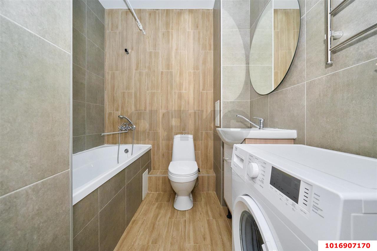 Фото №9: 1-комнатная квартира <span class="whitespace-nowrap">40 м²</span>, <span class="whitespace-nowrap">4/24 эт.</span> - Краснодар, Прикубанский внутригородской округ, мкр. Любимово, 18