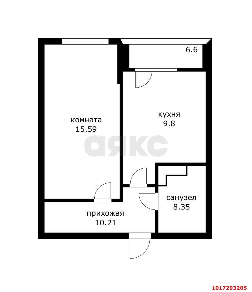 Фото №3: 1-комнатная квартира <span class="whitespace-nowrap">40 м²</span>, <span class="whitespace-nowrap">13/23 эт.</span> - Краснодар, Прикубанский внутригородской округ, имени Петра Метальникова, мкр. ЖК Победный, ул. Евгении Жигуленко, 13