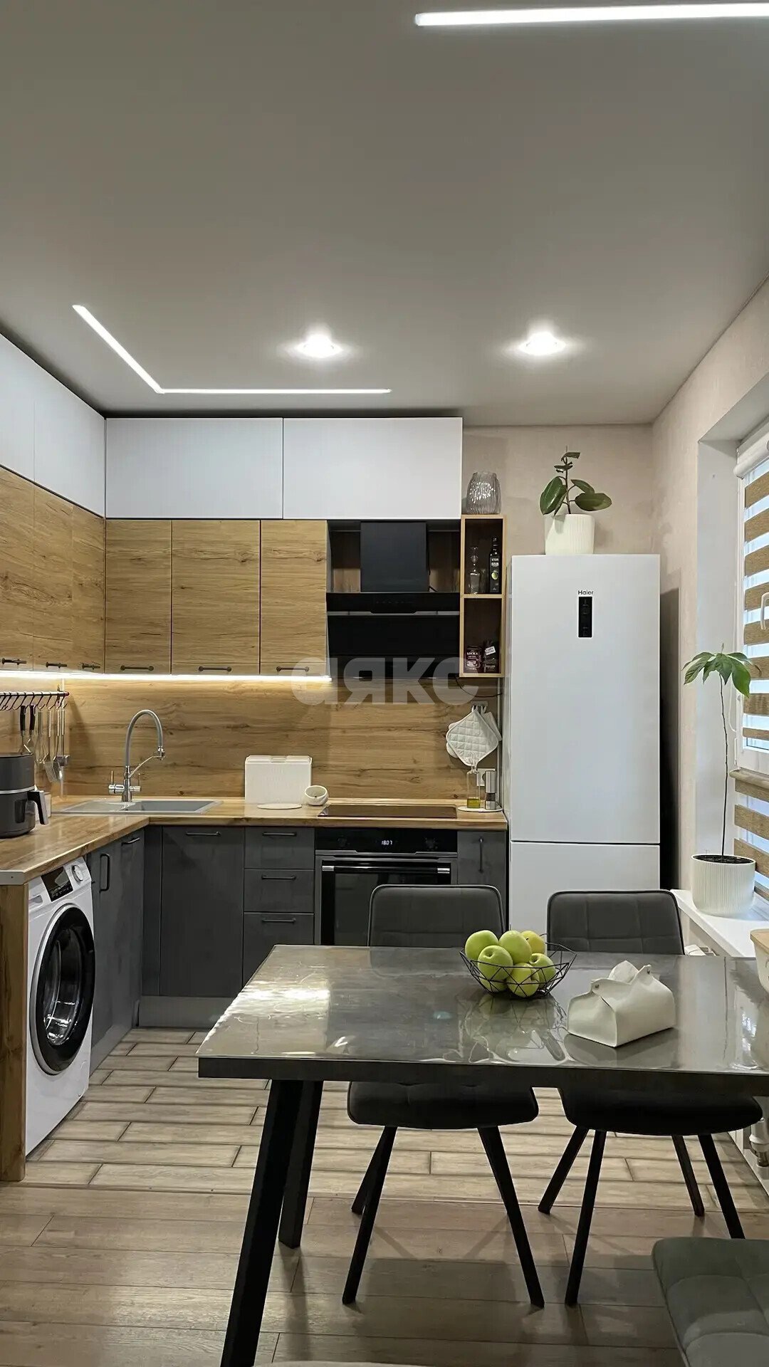Фото №8: 3-комнатная квартира 57 м² - Анапа, Парковый, мкр. ЖК Времена Года, ул. Мирная, 29к1