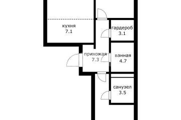 Фото №1: 3-комнатная квартира 69 м² - Москва Новомосковский административный округ