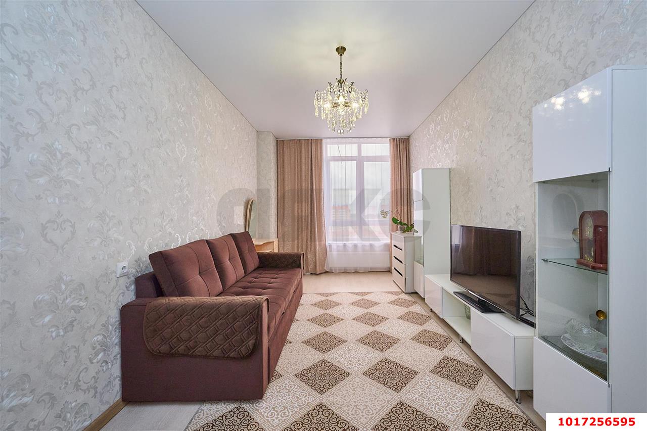 Фото №2: 1-комнатная квартира 46 м² - Краснодар, Прикубанский внутригородской округ, Молодёжный, мкр. жилой комплекс Дуэт, ул. Душистая, 77