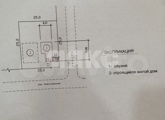 Фото №20: Дом 45 м² + 502.69 сот. - Кореновск, мкр. 1-й квартал, пер. Крестьянский, 13