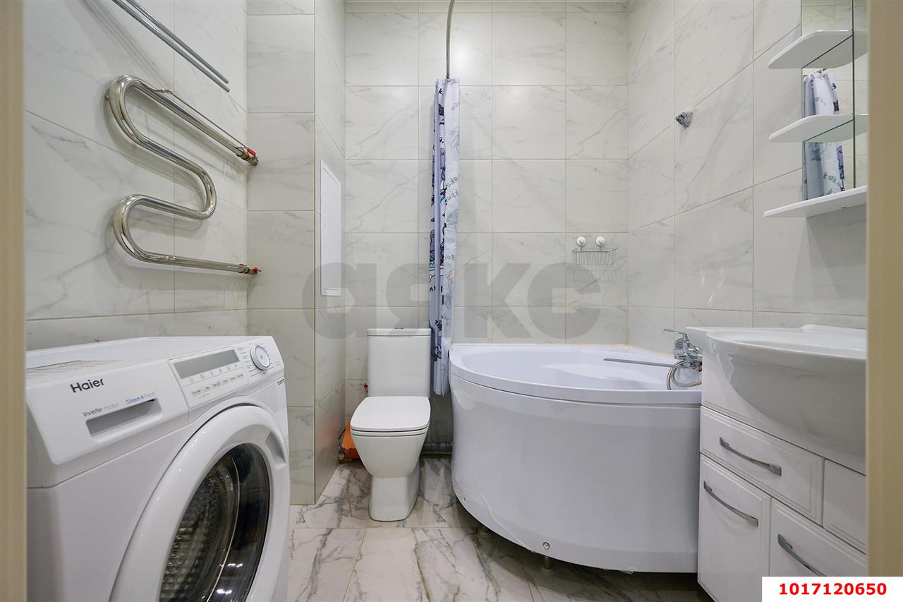 Фото №9: 1-комнатная квартира 50 м² - Краснодар, Прикубанский внутригородской округ, мкр. 9-й километр, пр-д Репина, 3/1к2