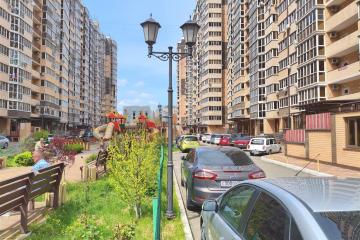 Фото №1: 1-комнатная квартира 38 м² - Краснодар, мкр. жилой комплекс Дуэт, ул. Душистая, 77