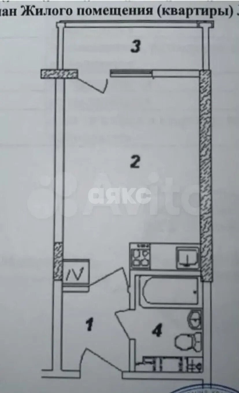 Фото №5: Студия 32 м² - Анапа, 3Б, мкр. жилой комплекс Трио, ул. Владимирская, 154к1