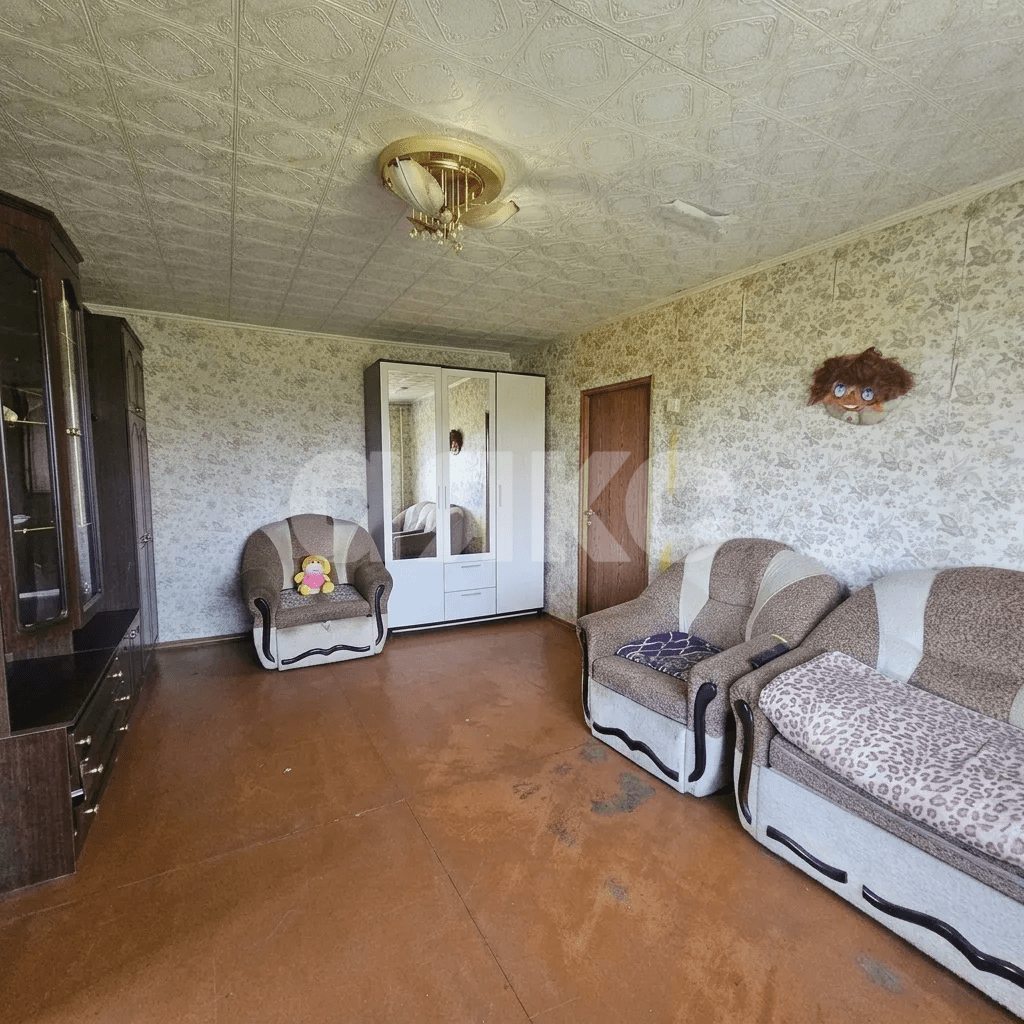 Фото №3: 3-комнатная квартира <span class="whitespace-nowrap">65 м²</span>, <span class="whitespace-nowrap">6/9 эт.</span> - Белоозёрский, мкр. 1-й, ул. Молодёжная, 2/1