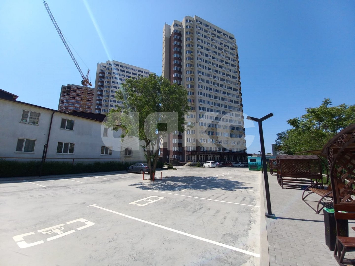 Фото №15: Студия 28 м² - Анапа, мкр. жилой комплекс Трио-комфорт, ул. Рождественская, 55к1